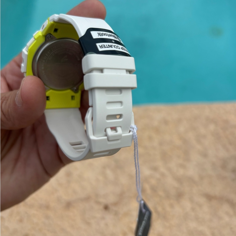 G-Shock White and Green Digital Watch - Picture 7 of 9